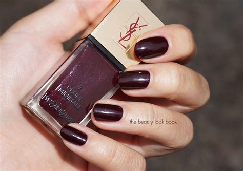 ysl prune minimale swatch|YSL la laque.